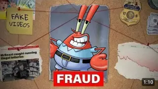 "I Worked For MrBeast, He's A Fraud" Parodies meme card, common rarity