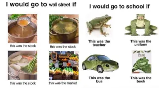 I Would Go To School If meme card, common rarity