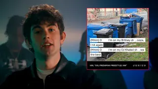 Ian's XXL Freshman Freestyle / Damn, I'm On My Britney Shit meme card, common rarity