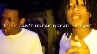 Carte meme If He Can’t Break Bread He Fake, rareté commune
