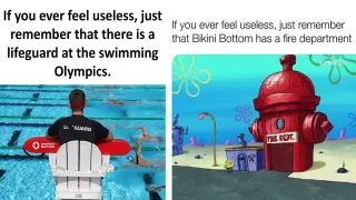 If You Ever Feel Useless, Remember That This Exists meme card, common rarity