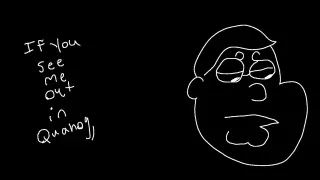 If You See Me Out In Quahog meme card, rare rarity