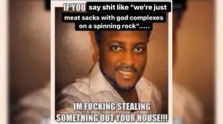 If You X I'm Fucking Stealing Something Out Your House meme card, common rarity