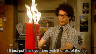 Carte meme I’ll Just Put This Over Here With the Rest of the Fire, rareté commune