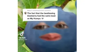 I'm A Beatboxing Blueberry meme card, common rarity