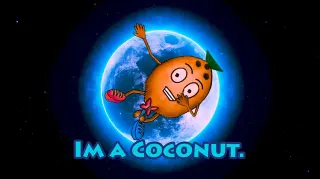 I'm A Coconut meme card, common rarity