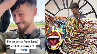 Carte meme I’m an Artist From Israel and This Is My Art, rareté rare