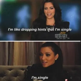 I'm Dropping Hints That I'm Single meme card, rare rarity
