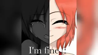 I'm Fine meme card, rare rarity