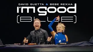 "I'm Good" By David Guetta and Bebe Rexha meme card, common rarity
