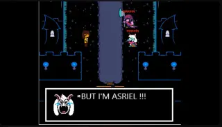 Carte meme I’M NOT RALSEI! BUT I’M ASRIEL!, rareté commune