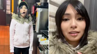 "I'm Not Serving You Coffee" McDonald's Girl meme card, common rarity