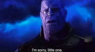 Carte meme I’m Sorry Little One, rareté commune