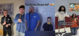 I'm Yer Son and I'm Yer Dad meme card, common rarity