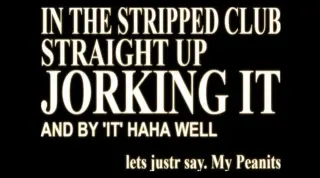 In The Stripped Club. Straight Up "Jorking It" meme card, epic rarity