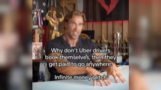 Infinite Money Glitch meme card, common rarity