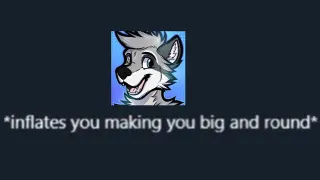 Inflates You Making You Big And Round meme card, rare rarity