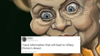 Information That Will Lead to Hillary Clinton's Arrest meme card, common rarity