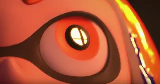 Inkling Girl's Eye meme card, rare rarity