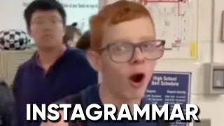 Instagrammar meme card, common rarity