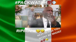 Ireland's Reaction To The Queen Of England's Death meme card, common rarity