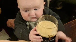 Irish Guinness Baby meme card, common rarity