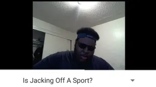 Is Jacking Off a Sport? meme card, common rarity