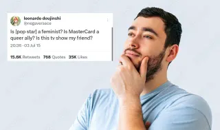 Carte meme Is Mastercard A Queer Ally? Is This TV Show My Friend?, rareté commune