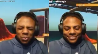 IShowSpeed Smiling Trying Not To Laugh meme card, rare rarity