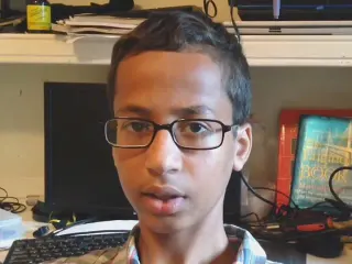 #IStandWithAhmed meme card, common rarity