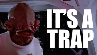 It's A Trap! meme card, legendary rarity