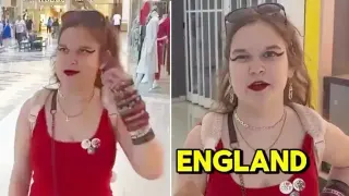Carte meme It’s Opinions Based / England Has the Best Food Girl, rareté commune