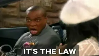 Carte meme It’s The Law, rareté commune
