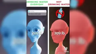 It's Time to Drink Water meme card, common rarity