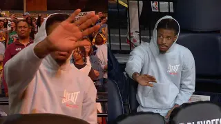 Ja Morant Blocking The Camera meme card, common rarity
