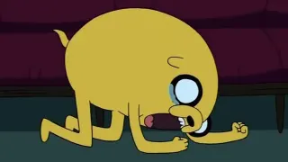 Jake Bit By Spider / Screaming Jake meme card, common rarity