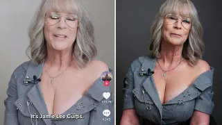 Jamie Lee Curtis "Freakier Friday" Ad Milkers meme card, common rarity