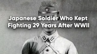 Japanese Soldier Who Kept Fighting 29 Years After WWII meme card, common rarity