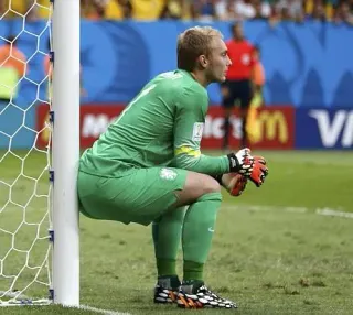 Jasper Cillessen Sits on Things meme card, common rarity