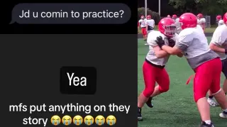 Carte meme JD You Coming To Practice?, rareté commune