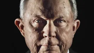 Jeff Sessions Time Cover meme card, common rarity