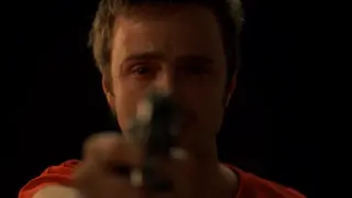 Jesse Pointing a Gun meme card, common rarity