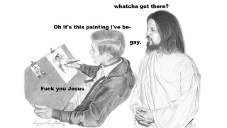 Jesus is a Jerk meme card, epic rarity