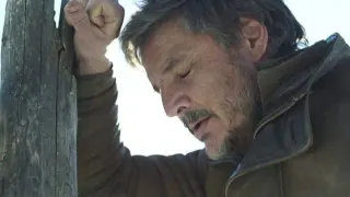 Joel Having a Panic Attack / Pedro Pascal Leaning on Post meme card, common rarity
