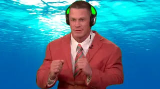 John Cena Dancing with Headphones meme card, common rarity