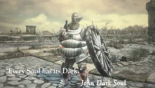 John Darksoul / John Dark Soul meme card, rare rarity