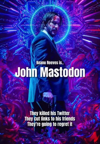 John Mastodon meme card, common rarity