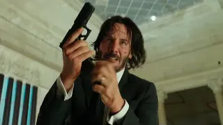 John Wick Reloading meme card, common rarity