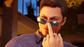 Carte meme Johnny Cage « International Love », rareté commune