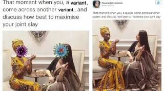 Joint Slay meme card, common rarity